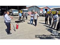رزمایش سراسری ارتقای توان عملیاتی، تجلی آمادگی و تداوم هوشیاری آتش نشانان شرکت انبارهای عمومی و خدمات گمرکی ایران 12